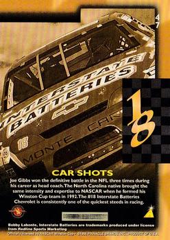 1996 Pinnacle - Foil #47 Bobby Labonte's car Back