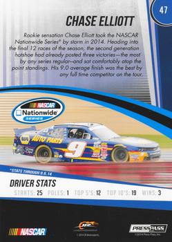 2015 Press Pass Cup Chase - Retail #47 Chase Elliott Back