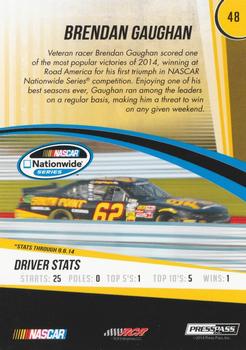 2015 Press Pass Cup Chase - Retail #48 Brendan Gaughan Back