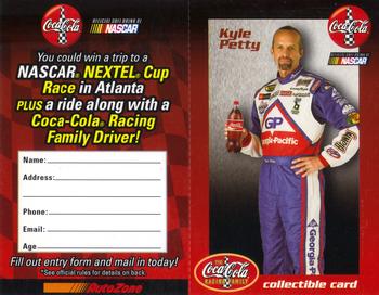 2005 Coca-Cola Racing Family AutoZone #NNO Kyle Petty Front