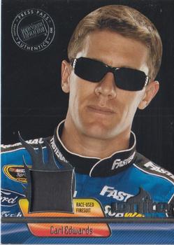 2012 Press Pass Ignite - Materials Silver #IM-CE Carl Edwards Front