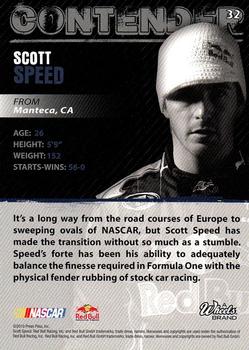 2010 Wheels Main Event #32 Scott Speed  Back