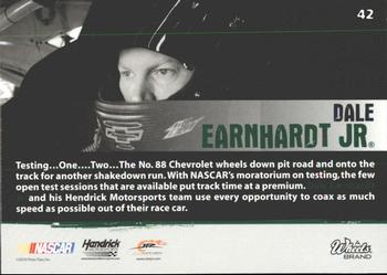 2010 Wheels Main Event #42 Dale Earnhardt Jr.  Back