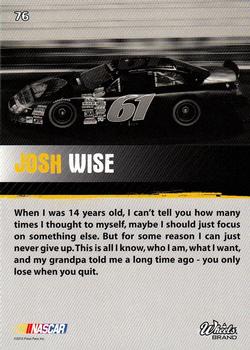 2010 Wheels Main Event #76 Josh Wise  Back