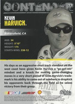 2010 Wheels Main Event #99 Kevin Harvick  Back
