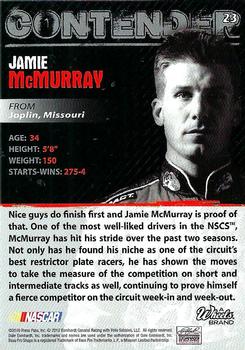 2010 Wheels Main Event #23 Jamie McMurray  Back