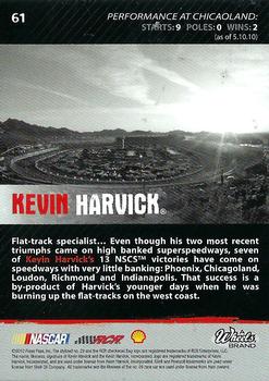 2010 Wheels Main Event #61 Kevin Harvick  Back