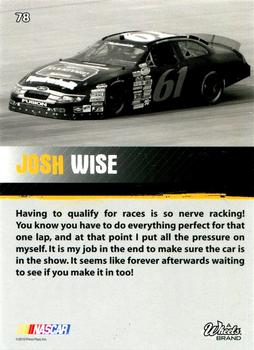 2010 Wheels Main Event #78 Josh Wise Back