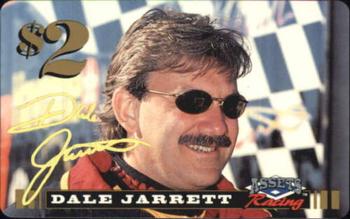 1995 Assets - $2 Phone Cards Gold Signature #NNO Dale Jarrett Front