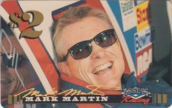 1995 Assets - $2 Phone Cards Gold Signature #NNO Mark Martin Front