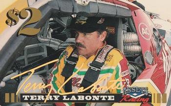 1995 Assets - $2 Phone Cards Gold Signature #NNO Terry Labonte Front