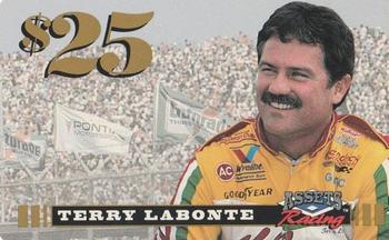 1995 Assets - $25 Phone Cards #NNO Terry Labonte Front