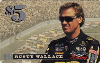 1995 Assets - $5 Phone Cards #NNO Rusty Wallace Front