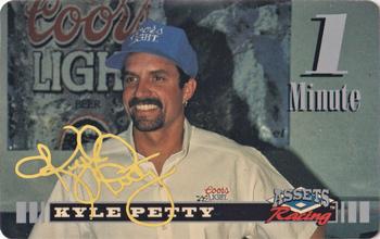 1995 Assets - 1-Minute Phone Cards Gold Signature #NNO Kyle Petty Front
