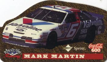 1995 Assets - Coca-Cola 600 Die Cut Phone Cards #NNO Mark Martin Front