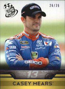 2012 Press Pass - Purple #26 Casey Mears Front
