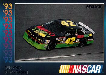 1993 Maxx Premier Series #61 Kyle Petty's Car Front