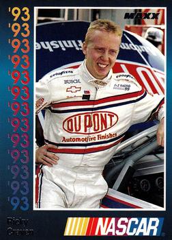 1993 Maxx Premier Series #99 Ricky Craven Front
