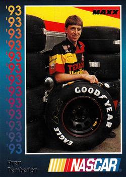 1993 Maxx Premier Series #258 Ryan Pemberton Front