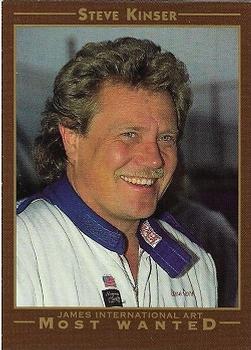 1994 World of Outlaws Most Wanted #1 Steve Kinser Front