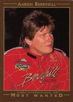 1994 World of Outlaws Most Wanted #5 Aaron Berryhill Front