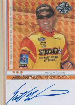 2004 Wheels High Gear - Autographs #NNO Scott Wimmer Front