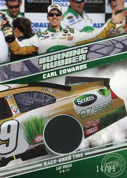 2012 Press Pass - Burning Rubber Holofoil #BR-CE Carl Edwards Front