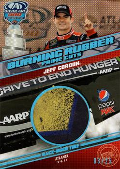 2012 Press Pass - Burning Rubber Prime Cuts #BRP-JG3 Jeff Gordon Front