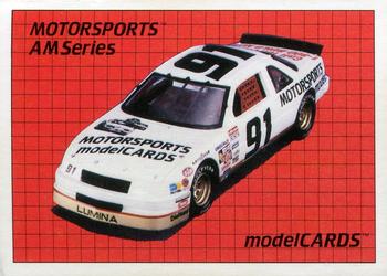 1992 Motorsports Modelcards AM Series #1 After Market Series Cover Card Front