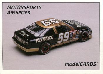 1992 Motorsports Modelcards AM Series #6 Robert Pressley's Car Front