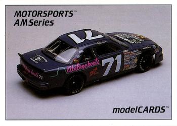 1992 Motorsports Modelcards AM Series #11 Dave Marcis' Car Front