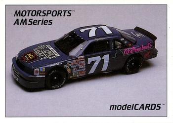 1992 Motorsports Modelcards AM Series #12 Dave Marcis' Car Front