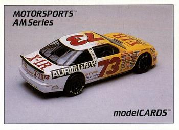 1992 Motorsports Modelcards AM Series #13 Phil Barkdoll's Car Front