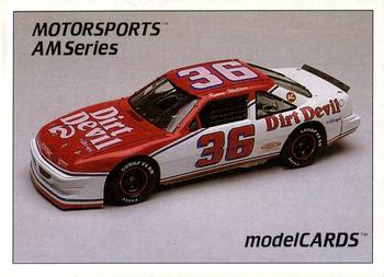 1992 Motorsports Modelcards AM Series #18 Kenny Wallace's Car Front