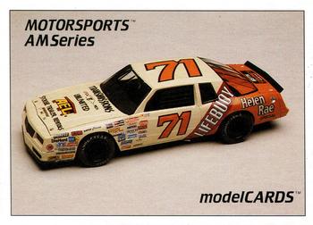 1992 Motorsports Modelcards AM Series #30 Dave Marcis' Car Front
