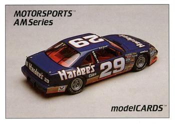 1992 Motorsports Modelcards AM Series #33 Dale Jarrett's Car Front