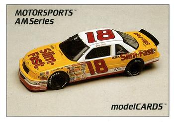 1992 Motorsports Modelcards AM Series #40 Greg Sacks' Car Front