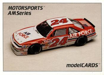 1992 Motorsports Modelcards AM Series #46 Mickey Gibbs' Car Front