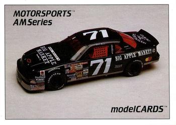 1992 Motorsports Modelcards AM Series #52 Dave Marcis' Car Front