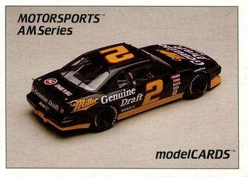 1992 Motorsports Modelcards AM Series #53 Rusty Wallace's Car Front