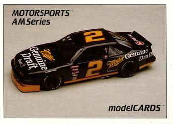 1992 Motorsports Modelcards AM Series #54 Rusty Wallace's Car Front