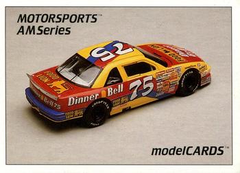1992 Motorsports Modelcards AM Series #55 Joe Ruttman's Car Front