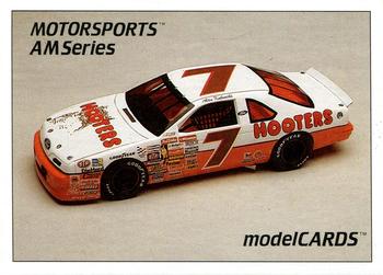 1992 Motorsports Modelcards AM Series #58 Alan Kulwicki's Car Front