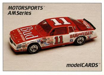 1992 Motorsports Modelcards AM Series #66 Darrell Waltrip's Car Front