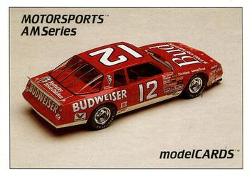 1992 Motorsports Modelcards AM Series #67 Neil Bonnett's Car Front