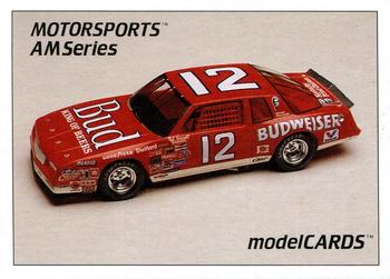 1992 Motorsports Modelcards AM Series #68 Neil Bonnett's Car Front