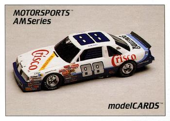 1992 Motorsports Modelcards AM Series #70 Buddy Baker's Car Front