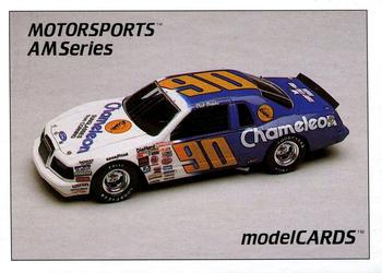 1992 Motorsports Modelcards AM Series #72 Dick Brooks' Car Front