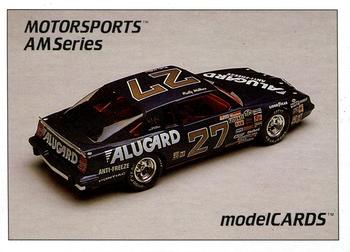 1992 Motorsports Modelcards AM Series #75 Rusty Wallace's Car Front