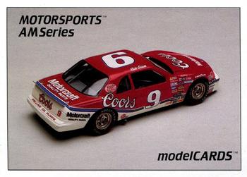 1992 Motorsports Modelcards AM Series #81 Bill Elliott's Car Front